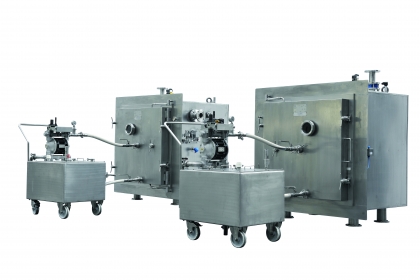 MULTISPRAY Cabinet Dryer with CIP Fast Washing System