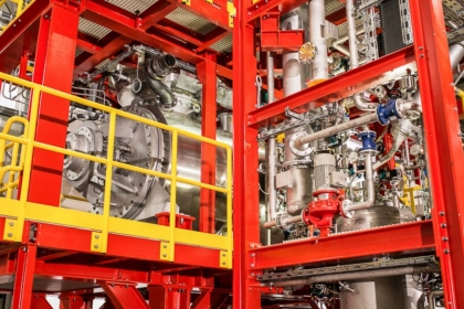 Vapouriser unit for recovery of mercury