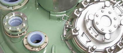 Glass lined reactor type BE